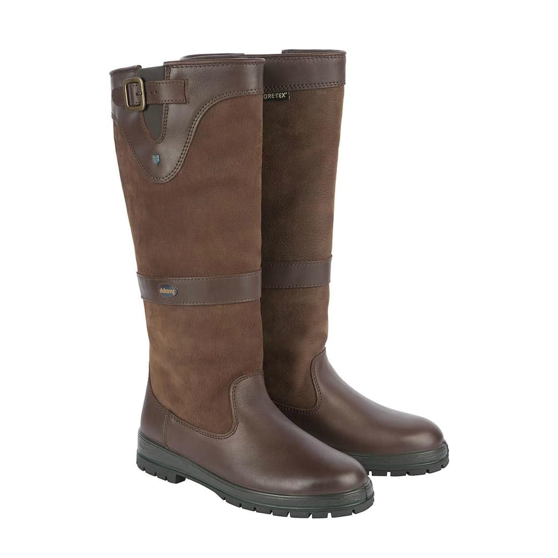 womens leather country boots uk